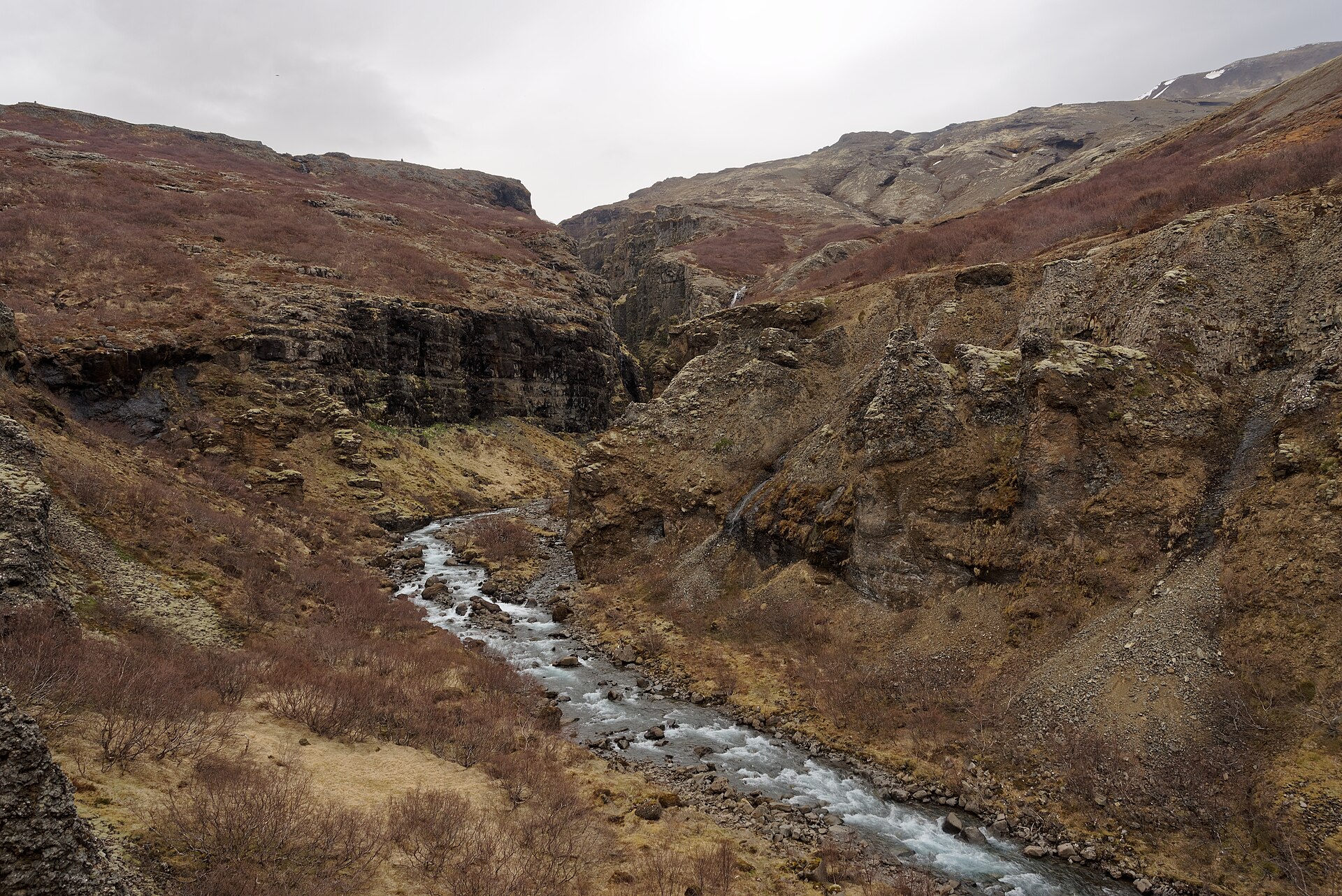 Botnsdalur valley Iceland