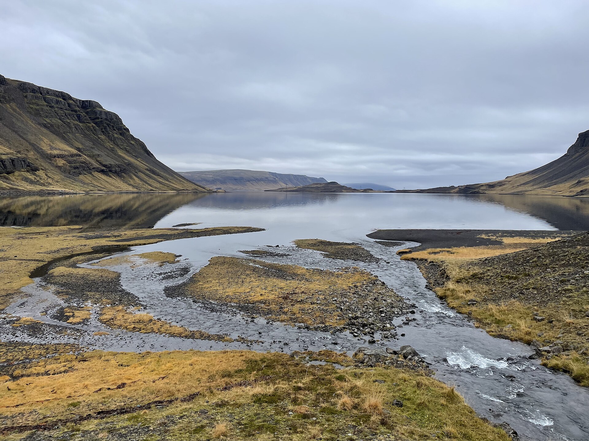 Hvalfjörður Iceland mountains