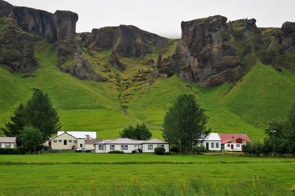 Iceland ring road map planning