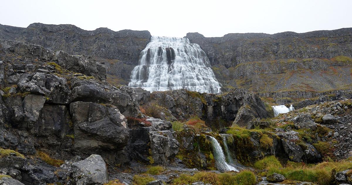 Dynjandi waterfall Westfjords