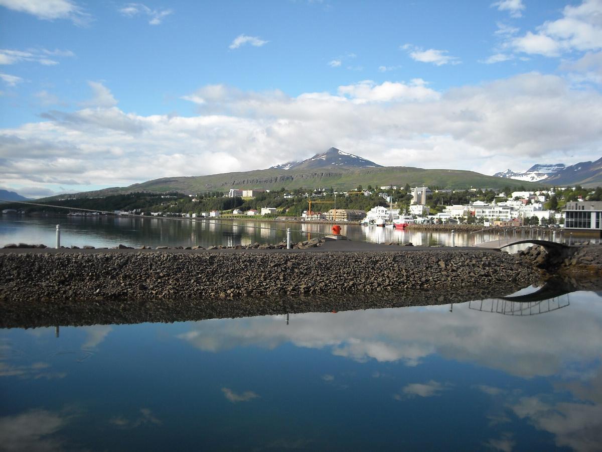 Akureyri Iceland harbour town